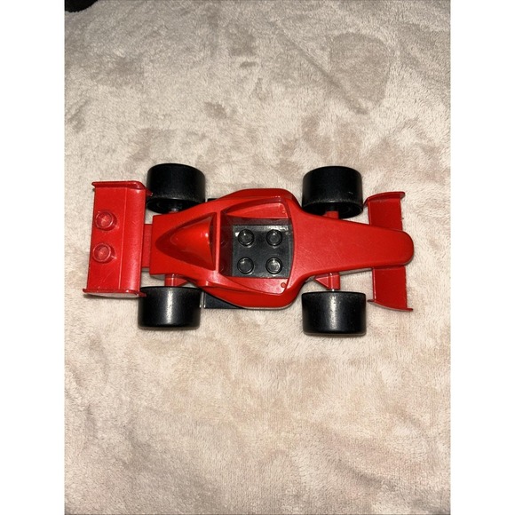 Lego Duplo from set 4693 the Ferrari F1 Red Race Car Only